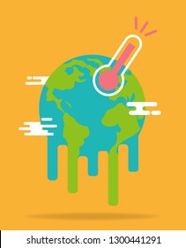 Global warming concept