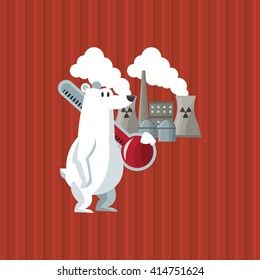 Global warming design. Environment icon.ecology concept