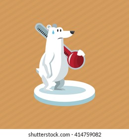Global warming design. Environment icon.ecology concept
