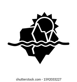 global warming icon isolated sign symbol vector illustration - high quality black style vector icons
