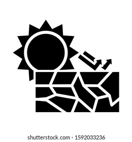 global warming icon isolated sign symbol vector illustration - high quality black style vector icons
