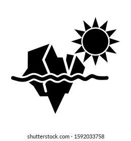 global warming icon isolated sign symbol vector illustration - high quality black style vector icons
