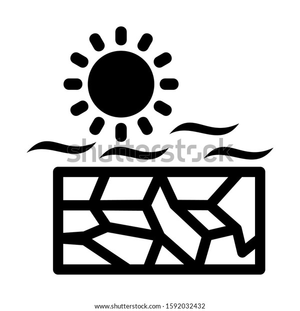 global warming icon\
isolated sign symbol vector illustration - high quality black style\
vector icons\
