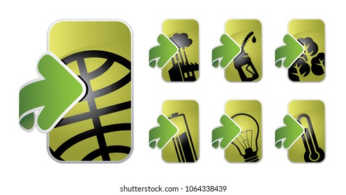 Global Warming Icon Sets