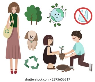 Global warming plastic clear happy green 