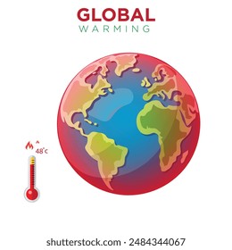Global warming refers to the long-term rise in Earth's average temperature due to human activities, primarily fossil fuel burning, leading to climate change and environmental impacts.
