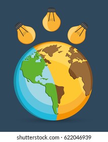 global warming related icons image