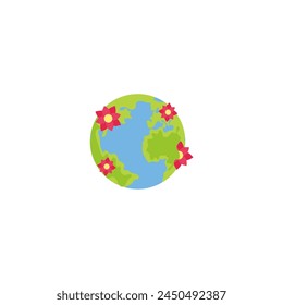 global warming temperature earth day vector nature