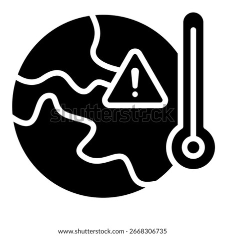 Global Warning, Fossil Fuel Impact Icon