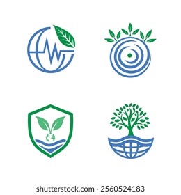 Global Wave of Change Waves and leaves representing the shift toward eco-awareness.





