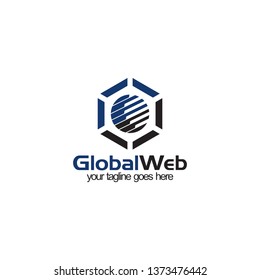 global web logo design