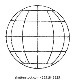 Design de grade wireframe global para projetos técnicos e futuros