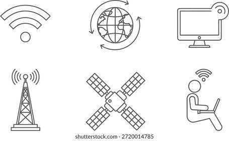 Conectividade sem fio global e tecnologia de comunicação