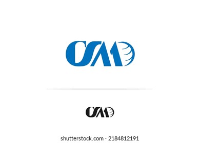global world circle lines logo business design