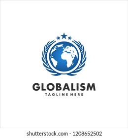 Globalism is 2d classic modern logo design for modern company, organisation, brand, social media or everything.

This logo looks good for both digital and print use.