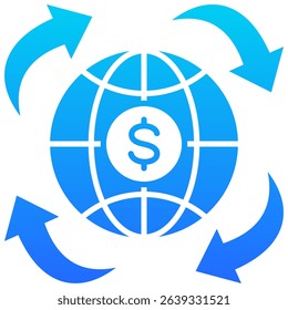 Globalization Icon Element for Design