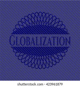 Globalization with jean texture