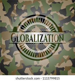 Globalization on camo texture
