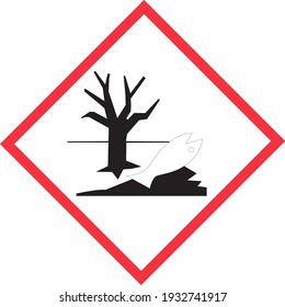 Globally Harmonized System (GHS) Pictogram: Environmental Hazard