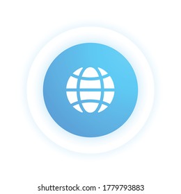 Globe - App Icon Button