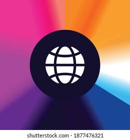 Globe - App Icon Button