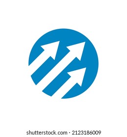 Globe Arrow can be use for icon, sign, logo and etc
