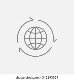 World Line Icon Hd Stock Images Shutterstock