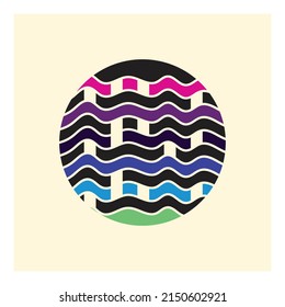 globe art abstract background,  illustration for decoration element