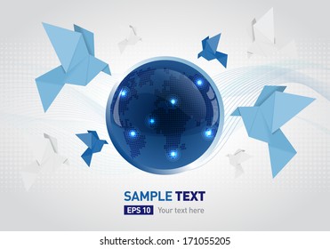 Globe Background
