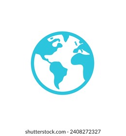 Globe. From blue icon set.