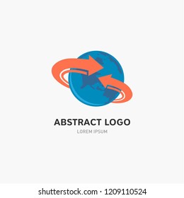 Globe Business vector logo template