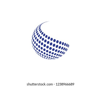 Globe Business vector logo template