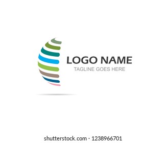 Globe Business vector logo template