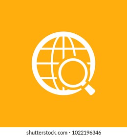 globe and communication icon, stock vector,eps10.