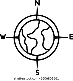 globe compass compass navigation globe world global location map 9037
