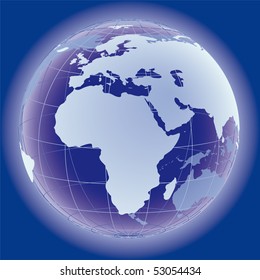 Globe concept icon web internet vector illustration