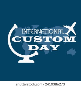 Globe with diverse hands forming a unity circle for customs celebration