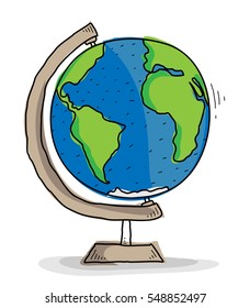 Globe Doodle