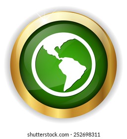 Globe earth icon