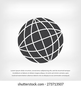  Globe earth icon