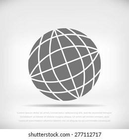  Globe earth icon