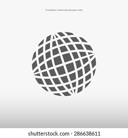 Globe earth icon