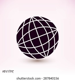  Globe earth icon