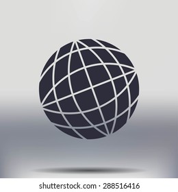  Globe earth icon