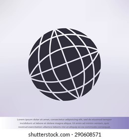  Globe earth icon