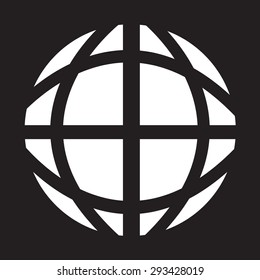 Globe earth icon