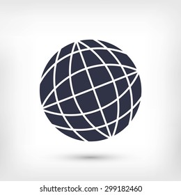  Globe earth icon