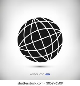  Globe earth icon