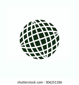 Globe earth icon