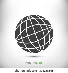  Globe earth icon